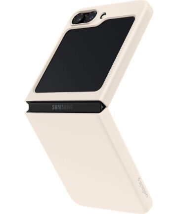 Spigen Air Skin Samsung Galaxy Z Flip 5 Hoesje Back Cover Beige Hoesjes