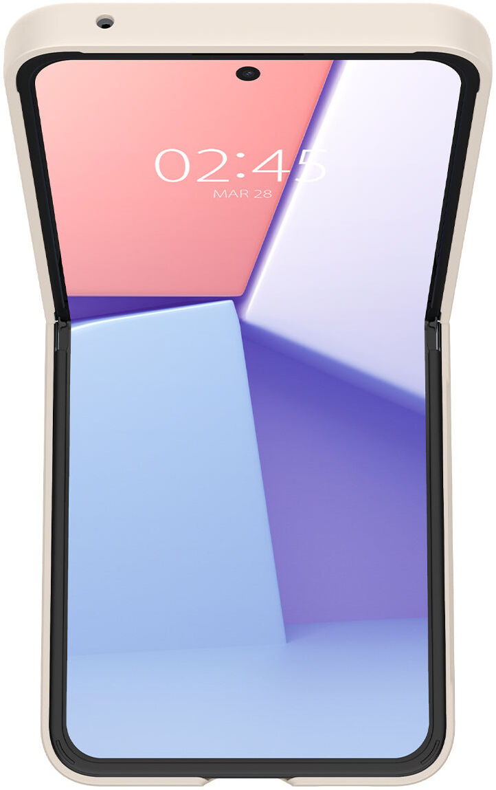 Spigen Air Skin Samsung Galaxy Z Flip 5 Hoesje Back Cover Beige afbeelding 14