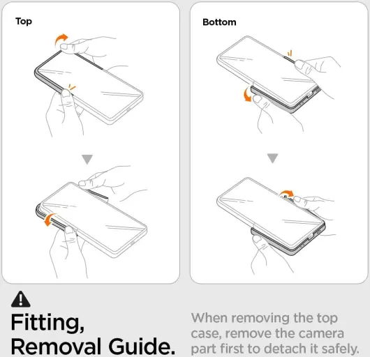 Spigen Air Skin Samsung Galaxy Z Flip 5 Hoesje Back Cover Beige afbeelding 8