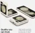 Spigen Air Skin Samsung Galaxy Z Flip 5 Hoesje Back Cover Beige afbeelding 3