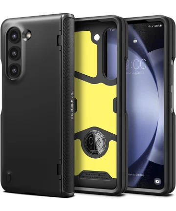 Spigen Slim Armor Pro Samsung Galaxy Z Fold 5 Hoesje Zwart Hoesjes