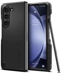 Spigen Thin Fit P Samsung Galaxy Z Fold 5 Hoesje Pen-Edition Zwart