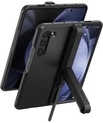 Spigen Tough Armor Samsung Galaxy Z Fold 5 Hoesje Back Cover Zwart