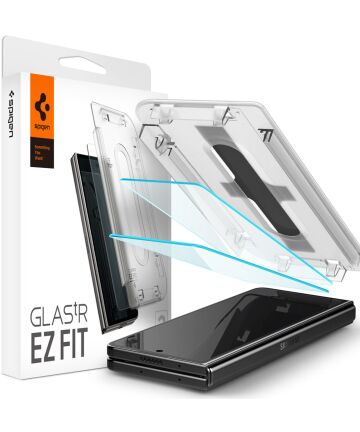 Spigen Glas.tR EZ Fit Samsung Galaxy Z Fold 5 Screen Protector 2-Pack Screen Protectors