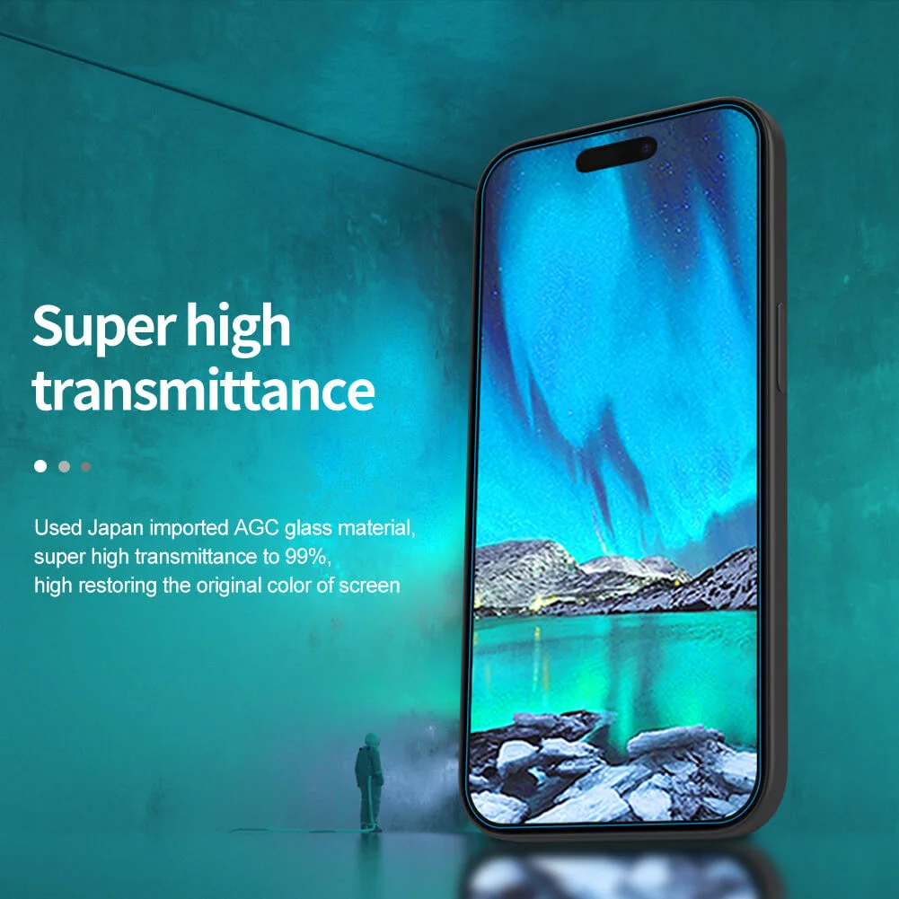 Nillkin H+ Pro Apple iPhone 15 Plus Screen Protector 9H Tempered Glass afbeelding 7