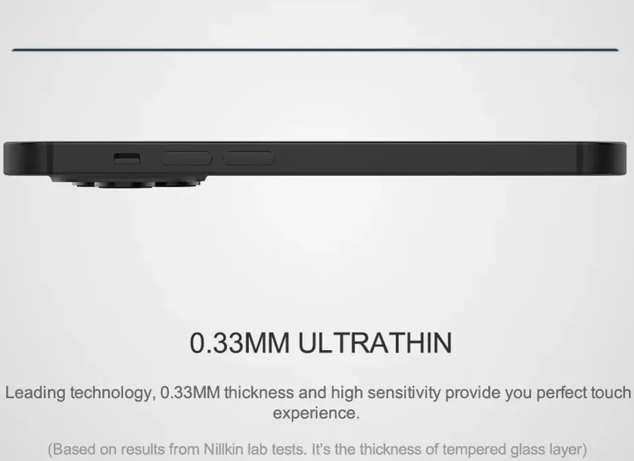 Nillkin iPhone 15 Pro Screen Protector Anti-Explosie Tempered Glass afbeelding 6