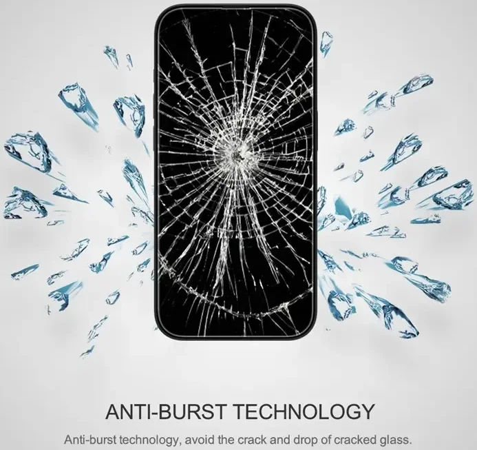 Nillkin iPhone 15 Plus Screen Protector Anti-Explosie Tempered Glass afbeelding 4