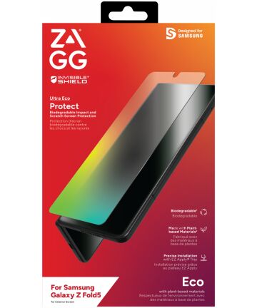 ZAGG InvisibleShield Ultra Eco Samsung Galaxy Z Fold 5 Protector Screen Protectors