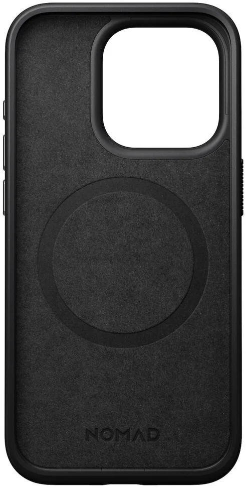 Nomad Modern Leather iPhone 15 Pro Max Hoesje Leer MagSafe English Tan afbeelding 3