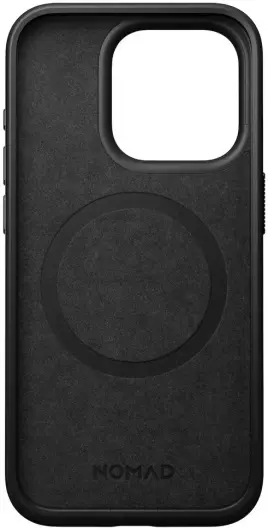 Nomad Modern Leather iPhone 15 Pro Max Hoesje Leer MagSafe English Tan afbeelding 3