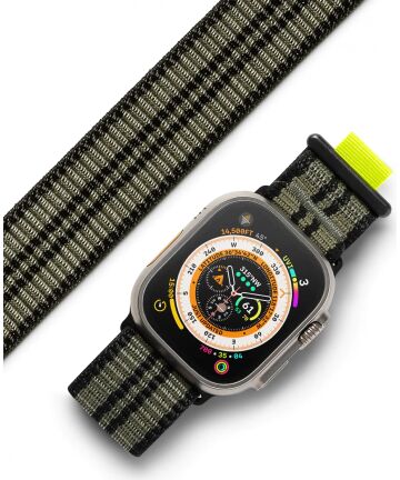 Ringke Sports - Apple Watch Bandje - 1-9/SE/Ultra 49MM/45MM/44MM/42MM - Groen Bandjes