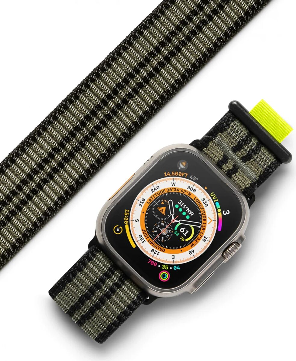 Ringke Sports Apple Watch Bandje - 1-10/SE/Ultra - 49/46/45/44/42MM - Groen afbeelding 1