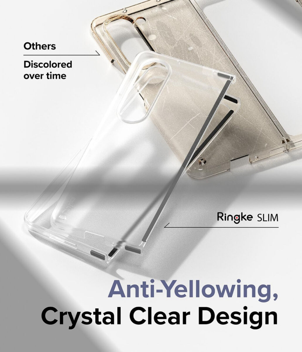 Ringke Slim Samsung Galaxy Z Fold 5 Hoesje Ultra Dun Matte Transparant afbeelding 4