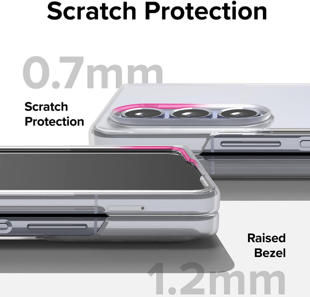 Ringke Slim Samsung Galaxy Z Fold 5 Hoesje Ultra Dun Matte Transparant afbeelding 5