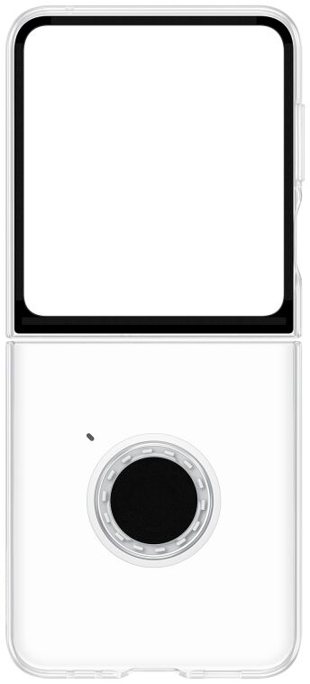 Origineel Samsung Z Flip 5 Starter Pack (Clear Gadget Case en Adapter) afbeelding 6
