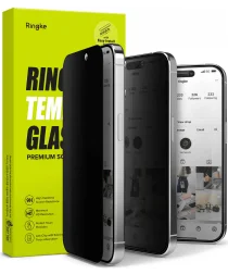 Ringke iPhone 15 Pro Max Screen Protector Privacy Tempered Glass 9H