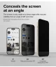 Ringke Apple iPhone 15 Plus Screen Protector Privacy Tempered Glass 9H