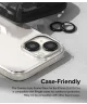 Ringke Frame Glass Apple iPhone 15/15 Plus Camera Protector Zwart