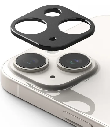 Ringke Camera Styling Apple iPhone 15 / 15 Plus Camera Protector Zwart Screen Protectors