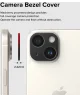 Ringke Camera Styling Apple iPhone 15 / 15 Plus Camera Protector Zwart