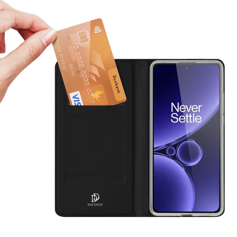 Dux Ducis Skin Pro OnePlus Nord CE 3 Hoesje Portemonnee Zwart afbeelding 2