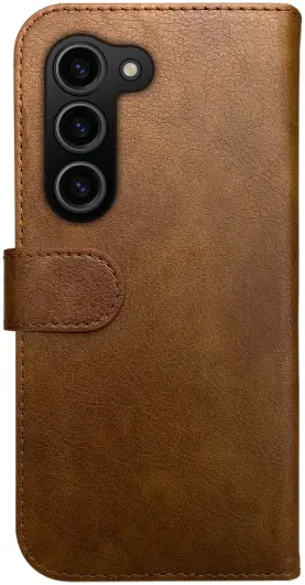 Rosso Element Samsung Galaxy S23 FE Hoesje Book Case Wallet Bruin afbeelding 2
