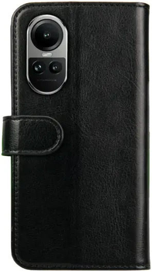 Rosso Element Oppo Reno 10 Pro Hoesje Book Case Wallet Zwart afbeelding 2