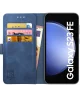 Rosso Element Samsung Galaxy S23 FE Hoesje Book Case Wallet Blauw