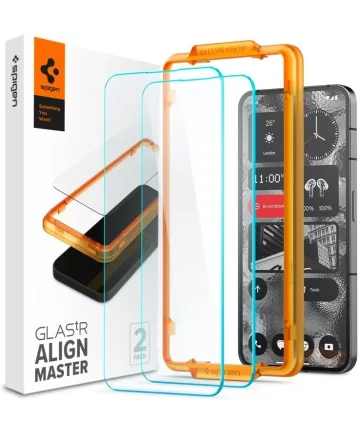 Spigen Glas.tR AlignMaster Nothing Phone (2) Screen Protector (2-Pack) Screen Protectors