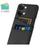 OnePlus Nord 3 5G Hoesje met Kaarthouder Back Cover Zwart