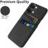 OnePlus Nord 3 5G Hoesje met Kaarthouder Back Cover Zwart afbeelding 3