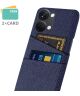 OnePlus Nord 3 5G Hoesje met Kaarthouder Back Cover Blauw