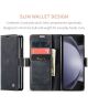 CaseMe 013 Samsung Z Fold 5 Hoesje Book Case met Standaard Zwart
