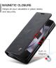 CaseMe 013 Samsung Z Fold 5 Hoesje Book Case met Standaard Zwart