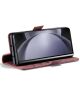 CaseMe 013 Samsung Z Fold 5 Hoesje Book Case met Standaard Rood