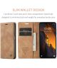 CaseMe 013 Xiaomi Poco F5 5G Hoesje Book Case en Back Cover Bruin