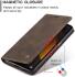 CaseMe 013 Xiaomi Poco F5 5G Hoesje Book Case en Back Cover Coffee afbeelding 10