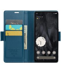 CaseMe 023 Google Pixel 8 Pro Hoesje Book Case Blauw