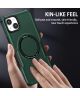 Apple iPhone 15 Hoesje met MagSafe Shockproof Back Cover Groen