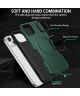 Apple iPhone 15 Hoesje met MagSafe Shockproof Back Cover Groen