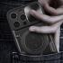 Apple iPhone 15 Pro Max Hoesje Camera Slider en Kickstand Ring Zwart afbeelding 9