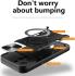 Apple iPhone 15 Pro Max Hoesje Camera Slider en Kickstand Ring Blauw afbeelding 7