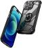 Apple iPhone 15 Pro Hoesje met Magnetische Kickstand Ring Zwart afbeelding 8
