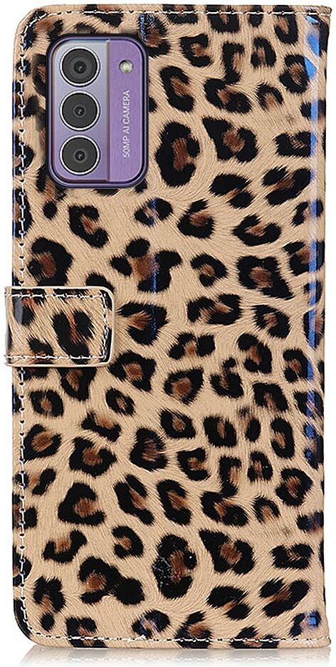 Nokia G42 Hoesje Portemonnee Book Case Luipaard Print afbeelding 7