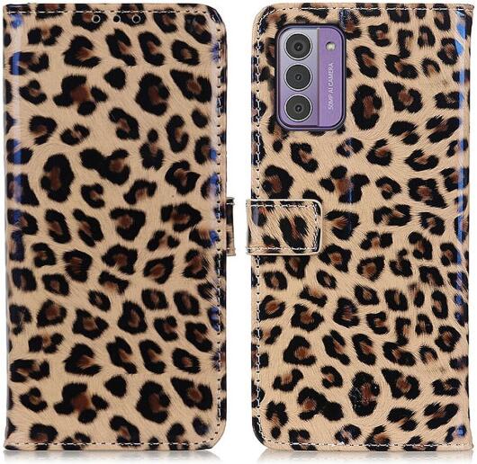 Nokia G42 Hoesje Portemonnee Book Case Luipaard Print afbeelding 2