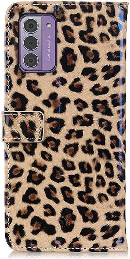 Nokia G42 Hoesje Portemonnee Book Case Luipaard Print afbeelding 7