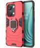 OnePlus Nord 3 Hoesje Magnetische Kickstand Back Cover Rood