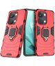 OnePlus Nord 3 Hoesje Magnetische Kickstand Back Cover Rood