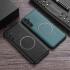 Samsung Galaxy S23 FE Hoesje met MagSafe Kunstleer Afwerking Zwart afbeelding 4