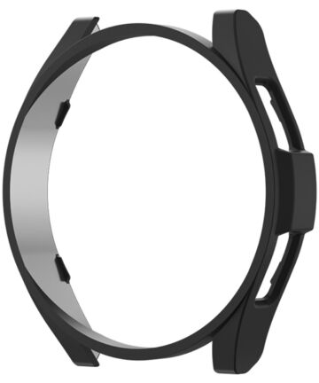 Samsung Galaxy Watch 6 44MM Hoesje - Hard Plastic - Bumper - Zwart Cases